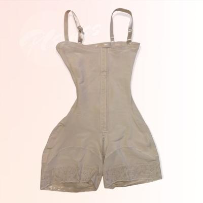 China Wholesale Shapewear Antibacterial Bodysuits For Women Strapless Hourglass Faja High Compression Shorts for sale