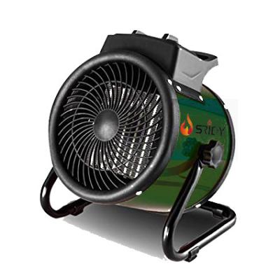 China Bedroom Heaters 3KW Electric Fan Heater With Adjustable Thermostat For Garage Workshop Greenhouse Shed Industrial Fleet for sale