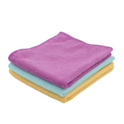 China Durable Polyester 30 Polyamide Microfiber 70 Cleaning Towel Custom Dish Wash Towel for sale