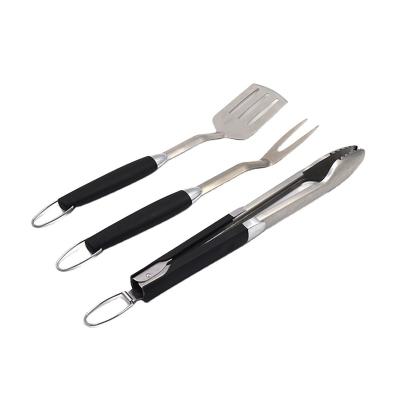 China Easily Cleaned BBQ Set Grill Set BBQ BBQ Spatula/Stainless Steel Fork/Tweezers Grill Tool Kit for sale