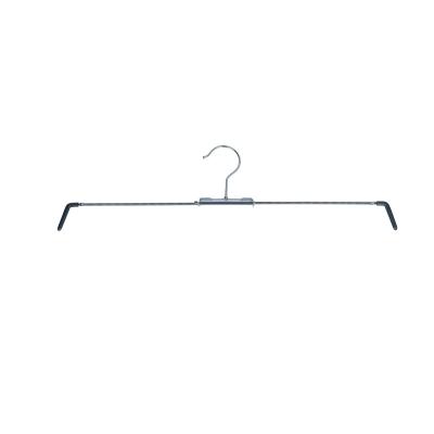 China Behind Doors/On Walls Non-Slip Rubber Coated Retractable Hanger With Spring For Clothes for sale