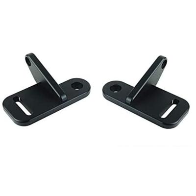 China JL Auto Parts High Quality A-Pillar Windshield Hood Ditch Hinge Mount Brackets For Jeep Wrangler JL JLU for sale