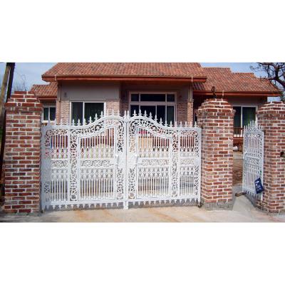 China Easily Assembled Manufacturer Wholesale Top Quality Customized Size Sliding Aluminum Garden Gate for sale