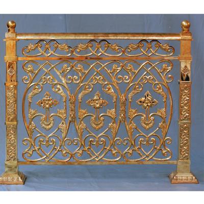 China Modern the special golden balustrade of the balcony of the church for sale