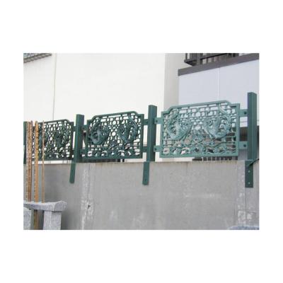 China The modern stainless steel balcony railing the cast aluminum railing for your selection for sale