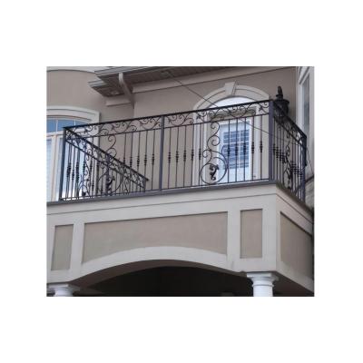 China Modern Good Price Of Meter Iron Pipe Railing Designs Balcony Railings for sale