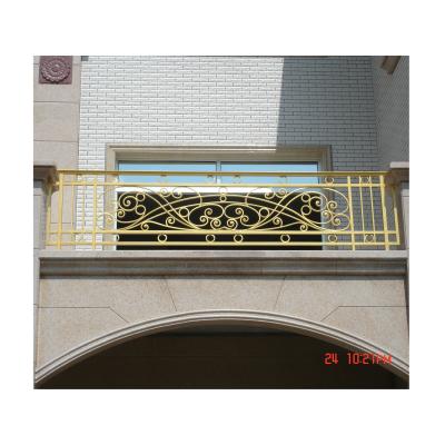 China Modern High Quality Anti-Rusting Stainless Wrought Iron Railing for sale