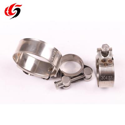 China Hot Selling Stainless Steel Double U T-bolt T-bolt Pipe Clamp Heavy Duty Stainless Steel dn600 102mm Half U Clamp Heavy Duty Saddle Exhaust Pipe Clamp Heavy Duty Screw Size for sale