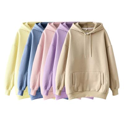 China 2022 High Quality Unisex Hoodies Oversized Fashionable Blank Pain White Anti-wrinkle Manufacturer Logo Pullover Hoodie Custom Made for sale