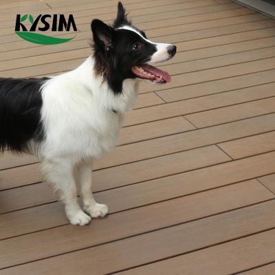 China Modern Exterior Multilayer Wood Wpc Design Plastic Composite Facade Decking for sale