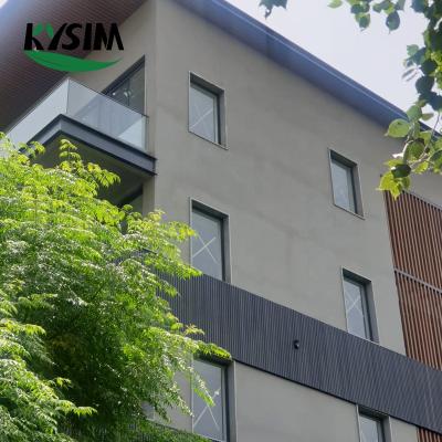 China Modern Wood Plastic Composite Cladding Panel Garage Door Panels Prices for sale