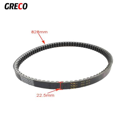 China High efficiency transmission motorcycle parts scooter v drive belt 828-22.5-30 OE 23100-K69A-6010-M1 drive belt for ACTIVAS125 for sale