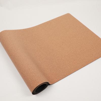 China Recyclable Professional Eco-Friendly Yoga Mat Cork Non Slip Fitness Exercise Yoga Mat for sale