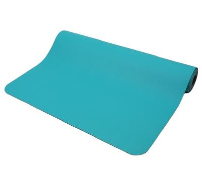 China Factory Supply 5mm More Durable Non-slip Yoga Mat Eco-friendly 5mm PU Fitness Yoga Rubber Leather Mat for sale