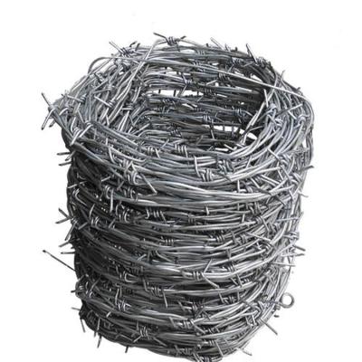 China Iron Wire Barbed Wire Galvanized Or PVC Coated Barbed Wire Barbed Wire Cheap Price From Manufacturer for sale