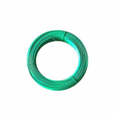 China Dark Green PVC Coated Construction Wire, Gray Plastic Coated For Hangers, PVC Iron Wire (Factory&manufacturer)) for sale