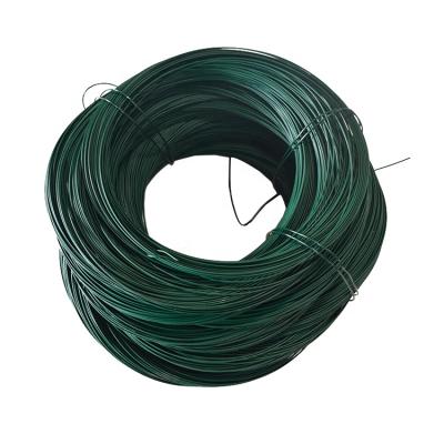 China Construction Coated Surface Treatment And Binding Wire Function PVC Coated Iron Wire for sale