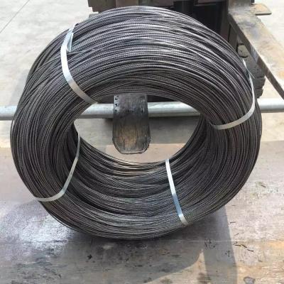 China Tie Wire Cheap Price Round Ribbed Black Wire For Construction Making Nails for sale