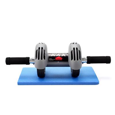 China FDBRO ABS Reduce Abdominal Muscle Two-Wheel Roller Machine Belly Abdomen Wheel Exerciser Home Fitness Equipment New Automatic for sale