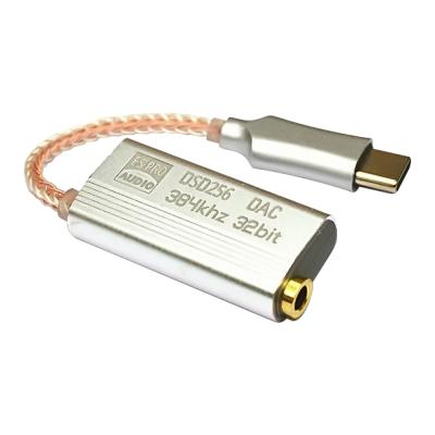 China New 3.5Mm Adapter High Fidelity Dac Portable Decoding Dsd Independent High Fidelity Dac Adapter Earphone Fever Dual Fever Mobile Phone FDBRO Usb Type-C for sale