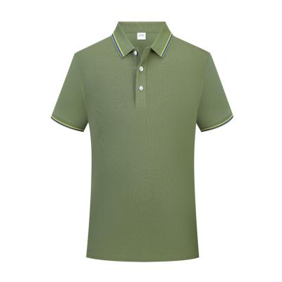 China Other Summer Casual T-Shirts Lapel Button Up Mens Short Sleeve Polo Shirt for sale