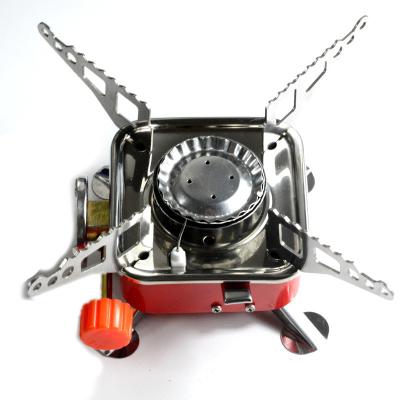 China Portable Folding Style Camping Stove Mini Butane Gas Stove for Outdoor Picnic Full Payment for sale