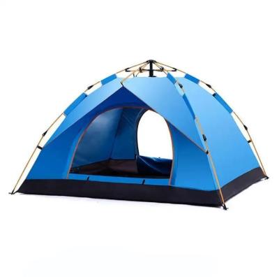 China Configuración automática Tienda de campamento de poliéster para aventuras al aire libre Inodoro y portátil en venta