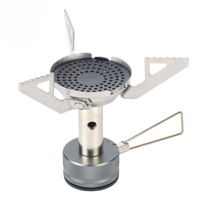 China Outdoor Portable Camping Gas Cooker Stove Mini Burner Stove with Power Coated Finishing for sale