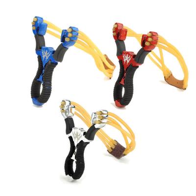 China Outdoor Hunting Slingshot Powerful Chinese Metal Slingshot for Shooting Practice for sale