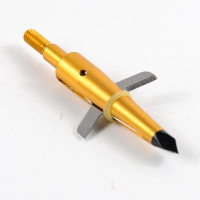 China Bow Arrow Silver 100grain Hunting Broadhead Stainless Steel Arrow Head for Archery for sale