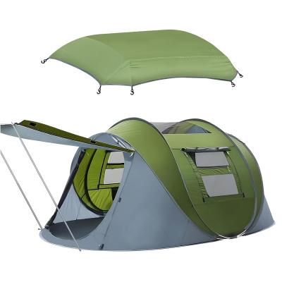 Chine Tente instantanée imperméable pour le camping toute saison Tente automatique pop-up Capacité ≤2 à vendre