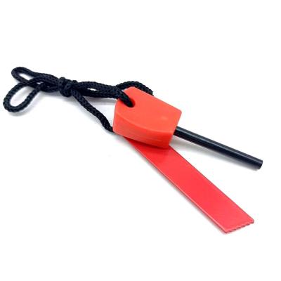 China 4mm Magnesium Ferro Rod Flint Fire Starter for Essential Outdoor Camping Survival for sale