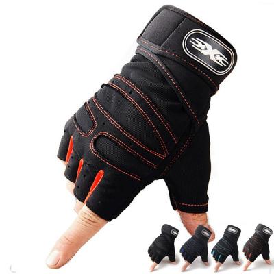 China Unisex Cycling Glove Half Finger Anti-Slip Mountain Bike Riding Gloves Initial Payment for sale