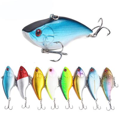 China 3D Eye Artificial Bait 6 Hook Minnow Fishing Lures Hard Plastic Swim Baits for Anglers for sale