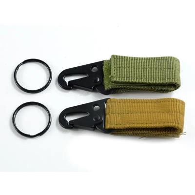 China 7.00cm * 3.00cm * 1.00cm Custom Nylon Key Chain Lanyard Strap 0.030kg Package Gross Weight for sale