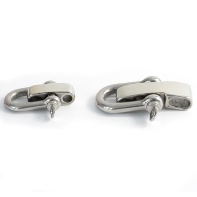 China Adjustable 5mm Stainless Steel D Shackle for Paracord Bracelet Shipping Cost Included for sale