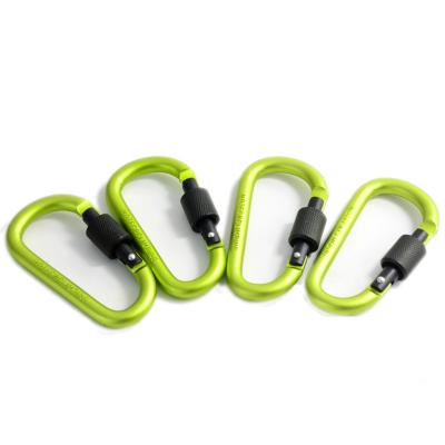 China Grampos de Chave de Chave de Alumínio Mini Carabiner com 30 dias de devolução e bloqueio de metal à venda