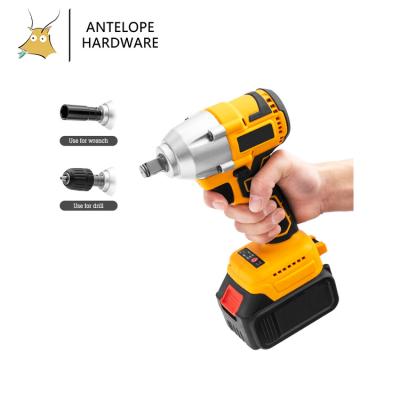 China Cordless Adjustable Electric PVC Impact Wrench Electric Wrench for sale