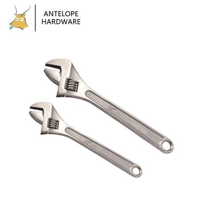 China Screw Style American Nickel Iron Alloy Adjustable Spanner Wrench for sale