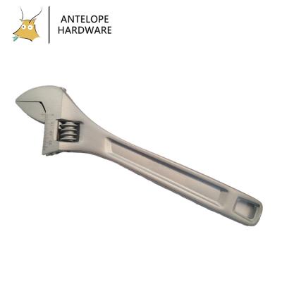 China Screw Fine Polishing Adjustable Open End Wrench for sale