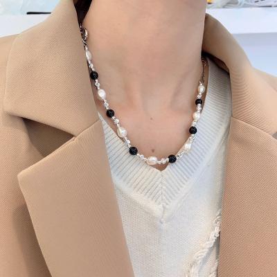 China Best Selling Fashionable S925 Silver Trend Exquisite Luxury Exquisite Beaded Necklace High Quality for sale