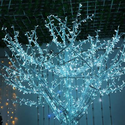 China Hot Holiday Amazon Decoration Sells Large Hotel Lobby Reception Multi Colors Pattern Light Cherry Trees Lights For Park Street Plaza for sale