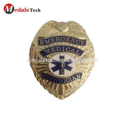 China Africa Customized Popular Souvenir Metal Style Soft Enamel Badge Lapel Pin With Safety Pin for sale