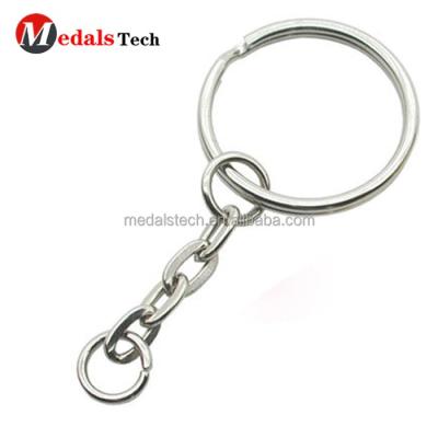 China Promotional High Quality Hot Selling Blank Metal Multi Ring Gifts Key Chain For Key Accessories for sale