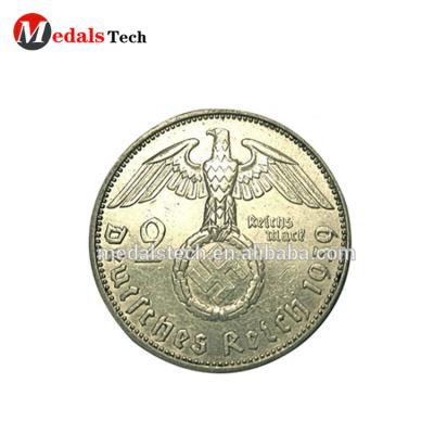 China Free Samples Europe Sales Antique Gold Metal Reproduction Coins for sale