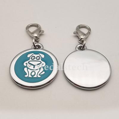 China Wholesale Custom Animal Shape Dog Tag ID Number Pet Tag Support Printing NFC QR Code Barcode for sale