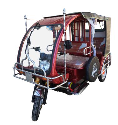 China Luxury electric tricycle 60V/1000W 5 seater taxi tricycle for sale