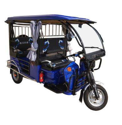 China Passenger Electric Tricycle 48V/1000W 2021 New Design Rickshaw for sale