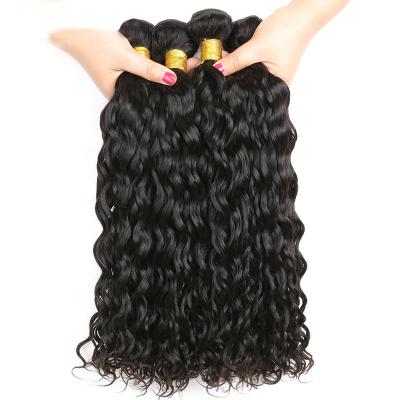 China Tangle Free Cuticle Aligned Hair Available Any Face Shape Soft Bright Water Wave Bundles Weave Braided Hair Wigs for sale