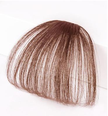 China Air Bangs Real Hair Lace Wigs 100% Invisible Virgin Seamless Haircut Wig MT for sale